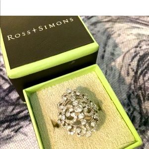 Diamond Cluster Ring